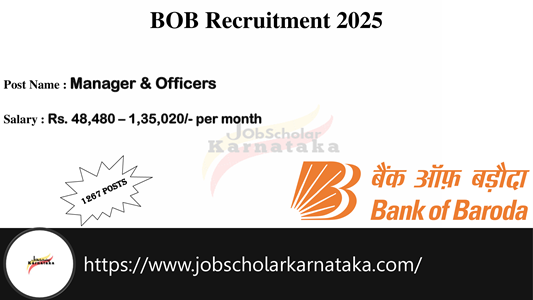 BOB Recruitment 2025