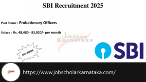 SBI Recruitment 2025