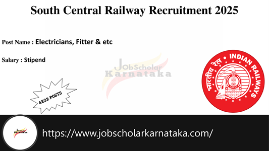 South Central Railway Recruitment 2024