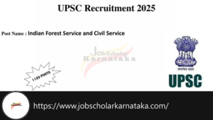 UPSC Recruitment 2025