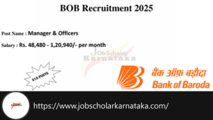 BOB Recruitment 2025