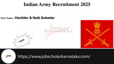 Indian Army Recruitment 2025