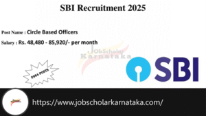 SBI Recruitment 2025