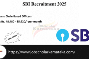 SBI Recruitment 2025