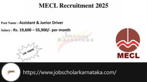 MECL Recruitment 2025
