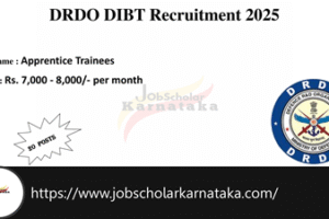 DRDO DIBT Recruitment 2025