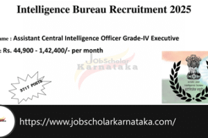 Intelligence Bureau Recruitment 2025