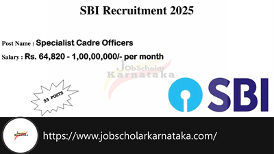SBI Recruitment 2025