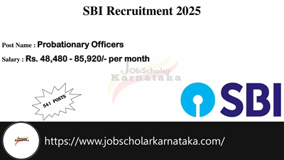 SBI Recruitment 2025