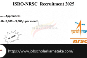 ISRO-NRSC Recruitment 2025