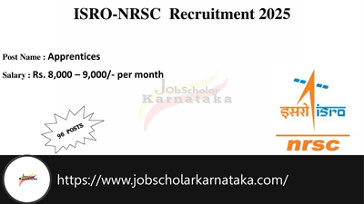 ISRO-NRSC Recruitment 2025