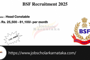 BSF Recruitment 2025