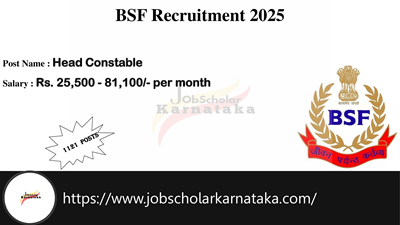 BSF Recruitment 2025