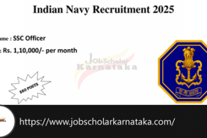 Indian Navy Recruitment 2025