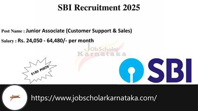 SBI Recruitment 2025