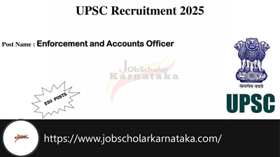 UPSC Recruitment 2025
