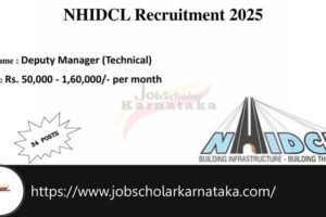 NHIDCL Recruitment 2025