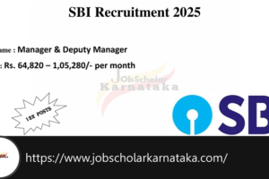 SBI Recruitment 2025