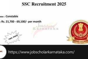 SSC Recruitment 2025