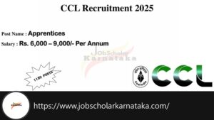 CCL Recruitment 2025