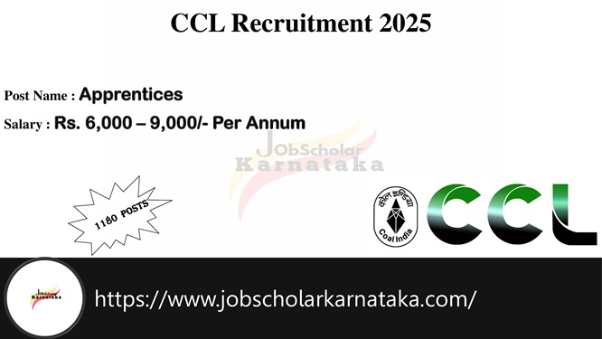 CCL Recruitment 2025