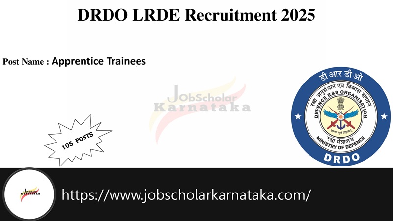 DRDO LRDE Recruitment 2025