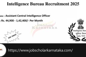Intelligence Bureau Recruitment 2025