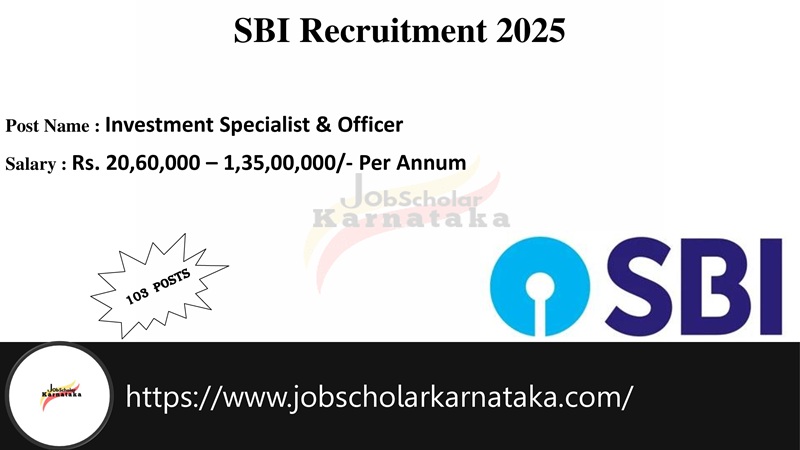 SBI Recruitment 2025
