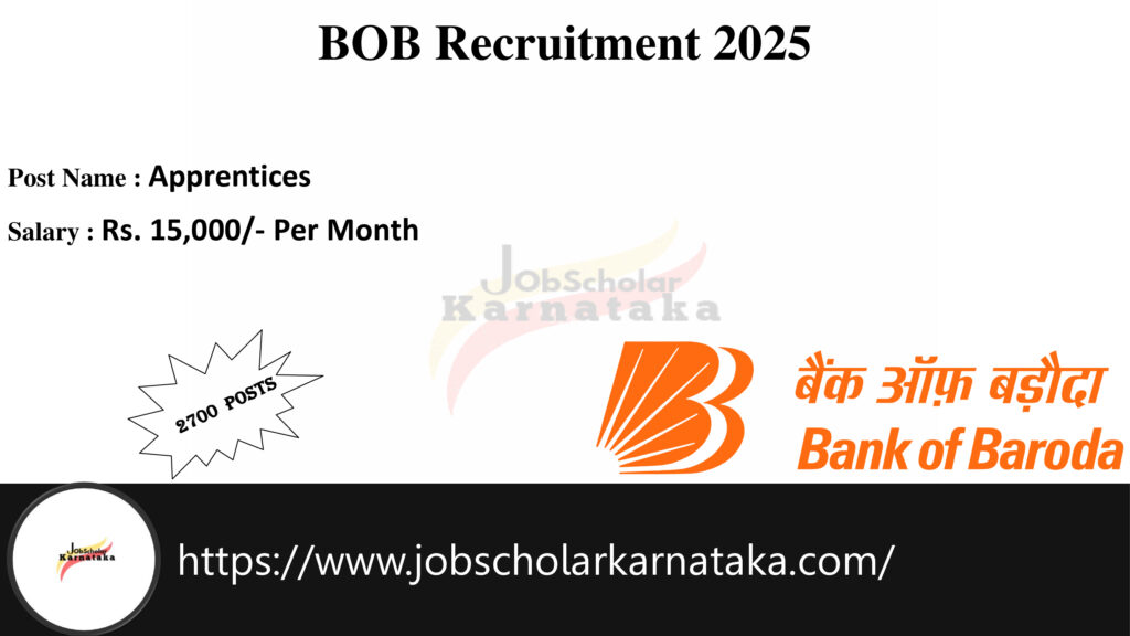 BOB Recruitment 2025