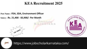 KEA Recruitment 2025
