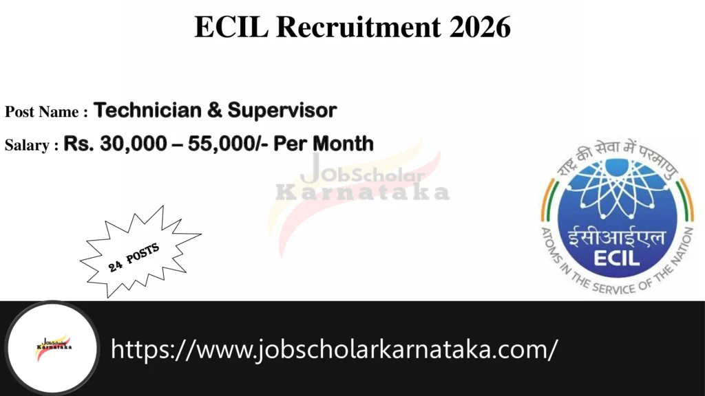 ECIL Recruitment 2026