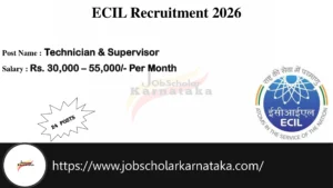 ECIL Recruitment 2026