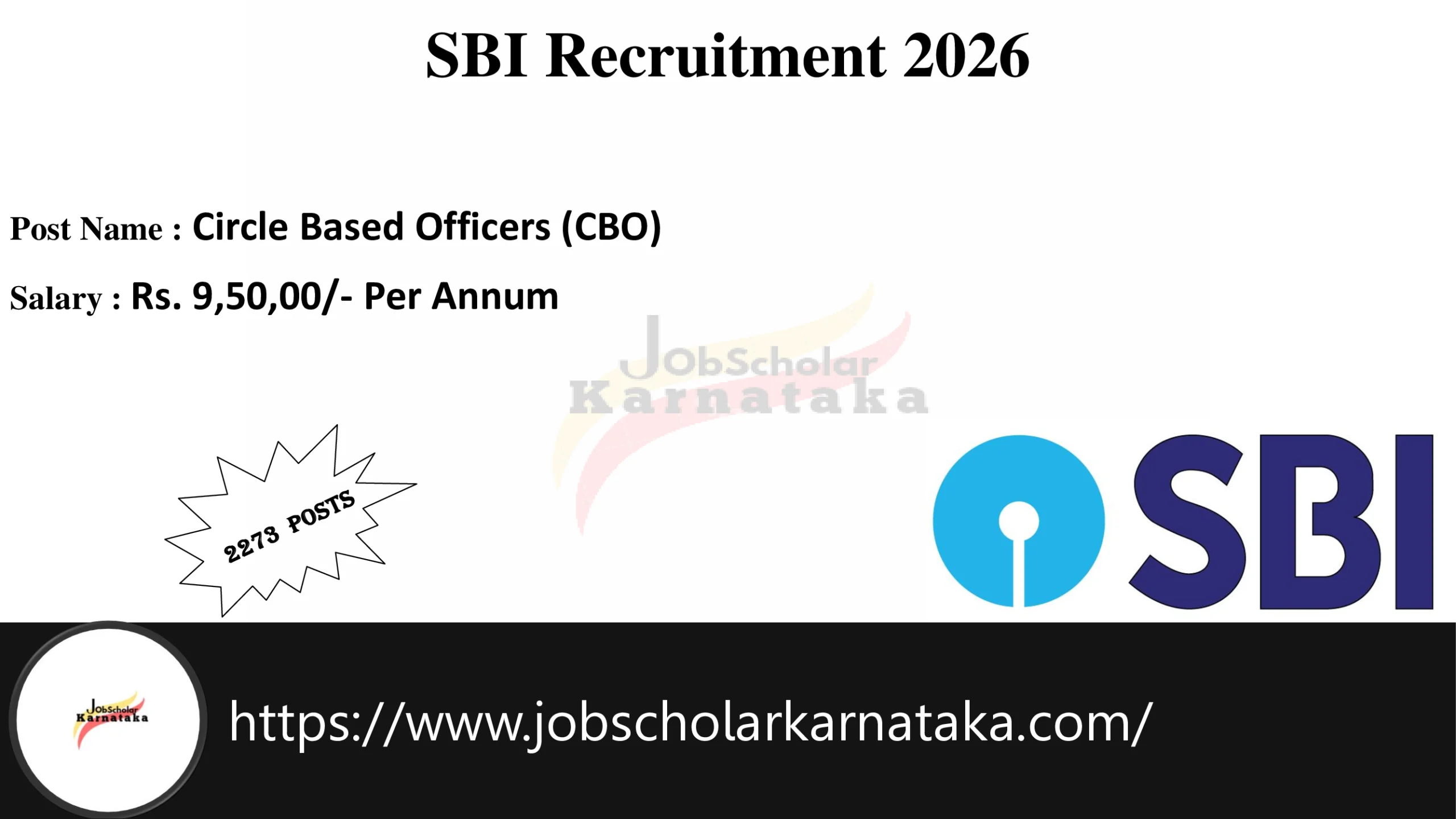 SBI Recruitment 2026