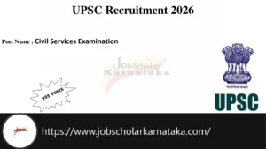 UPSC Recruitment 2026