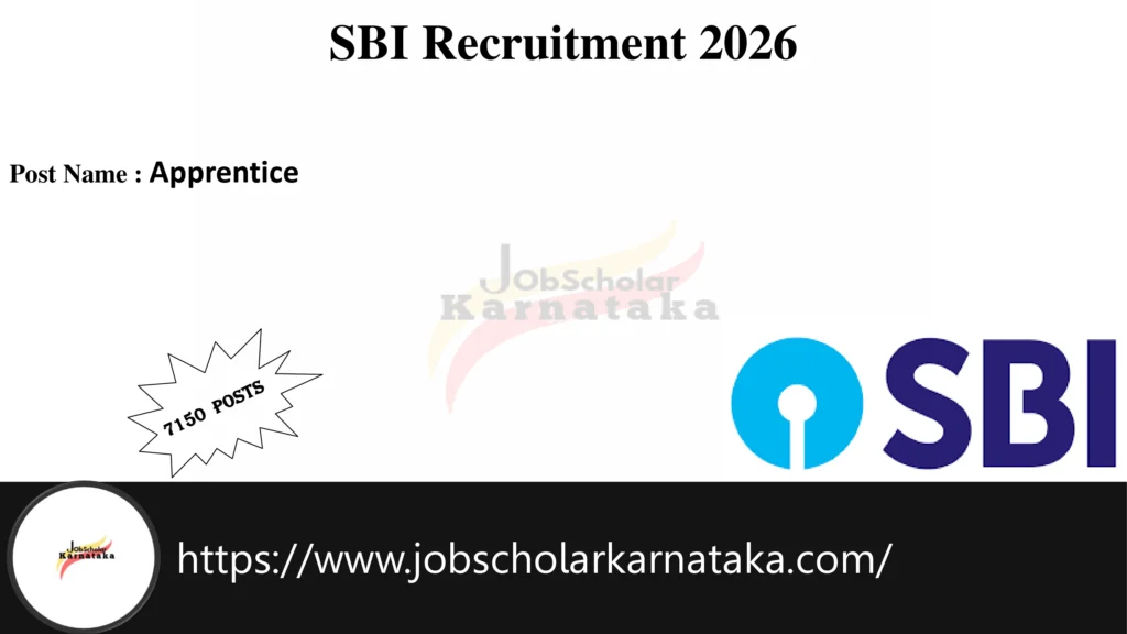 SBI Recruitment 2026